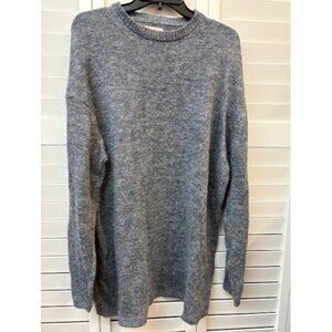 Nudie Jeans Co XXL Gray Knit Crewneck Sweater Unisex Wool Blend